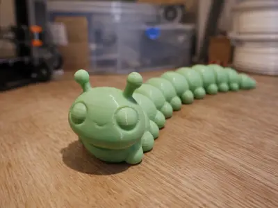 Articulated caterpillar