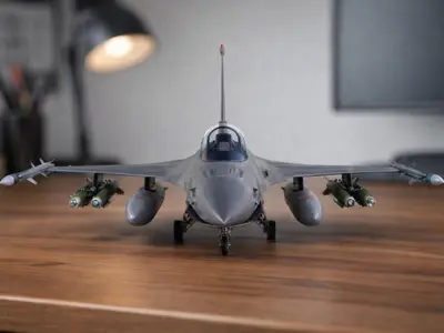 F-16 Military Plane