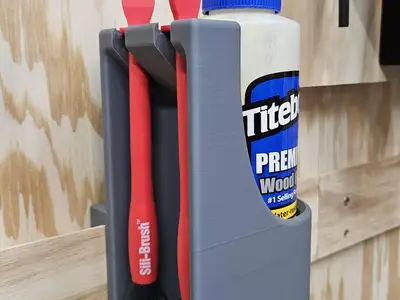 Wood Glue French Cleat Holder