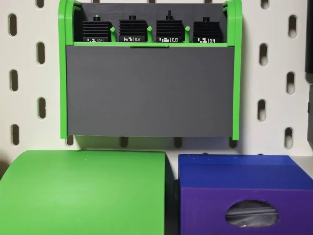 Bambu Lab Hotend Organizer with Rolling Shutter