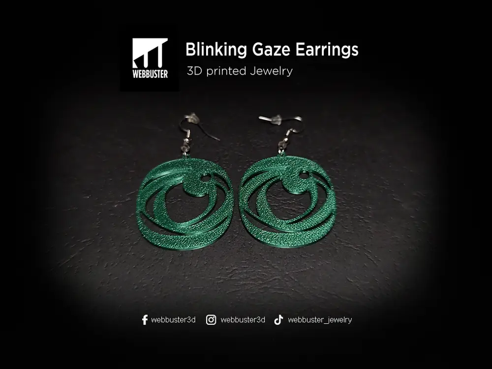 Blinking Gaze Earrings