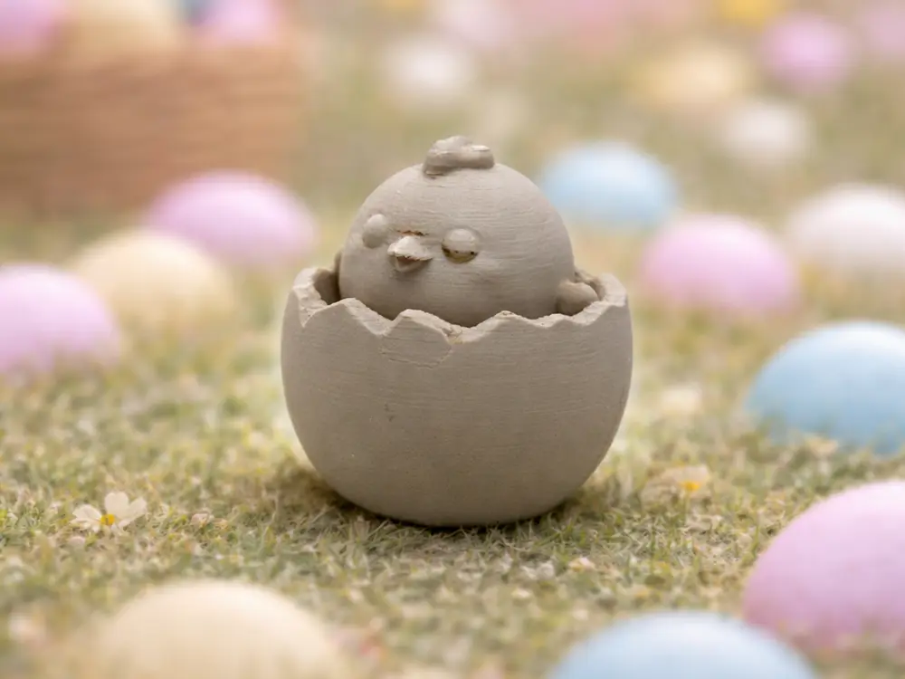 Chick in Cracked Egg
