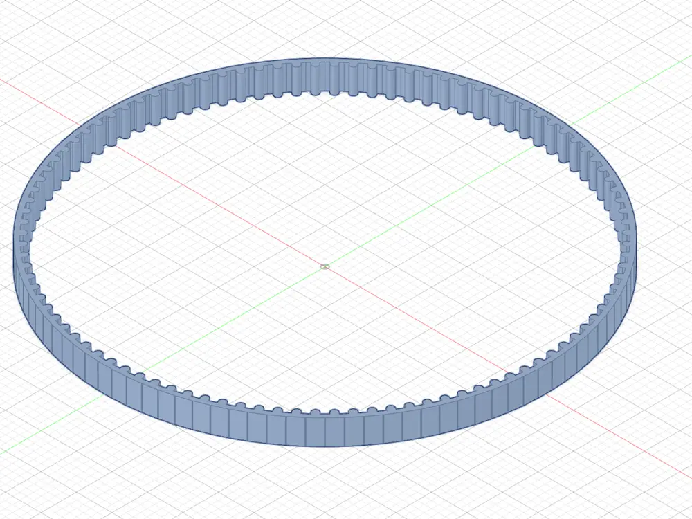 gt2 timing belt 100T 200mm circumference