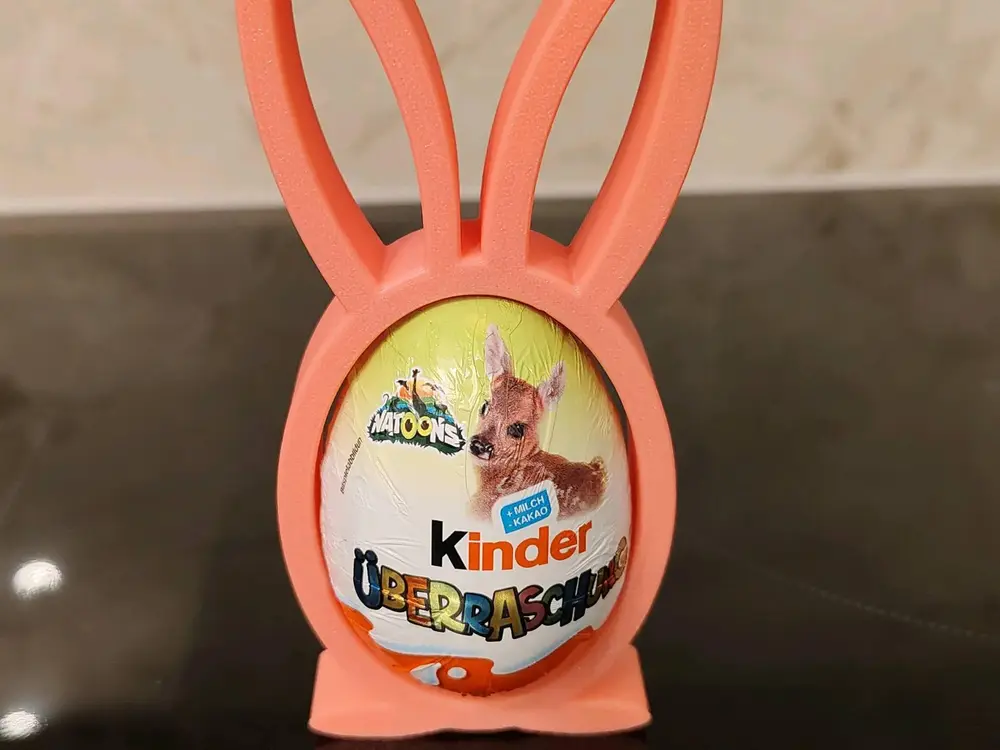 Easter Bunny for Kinder Egg