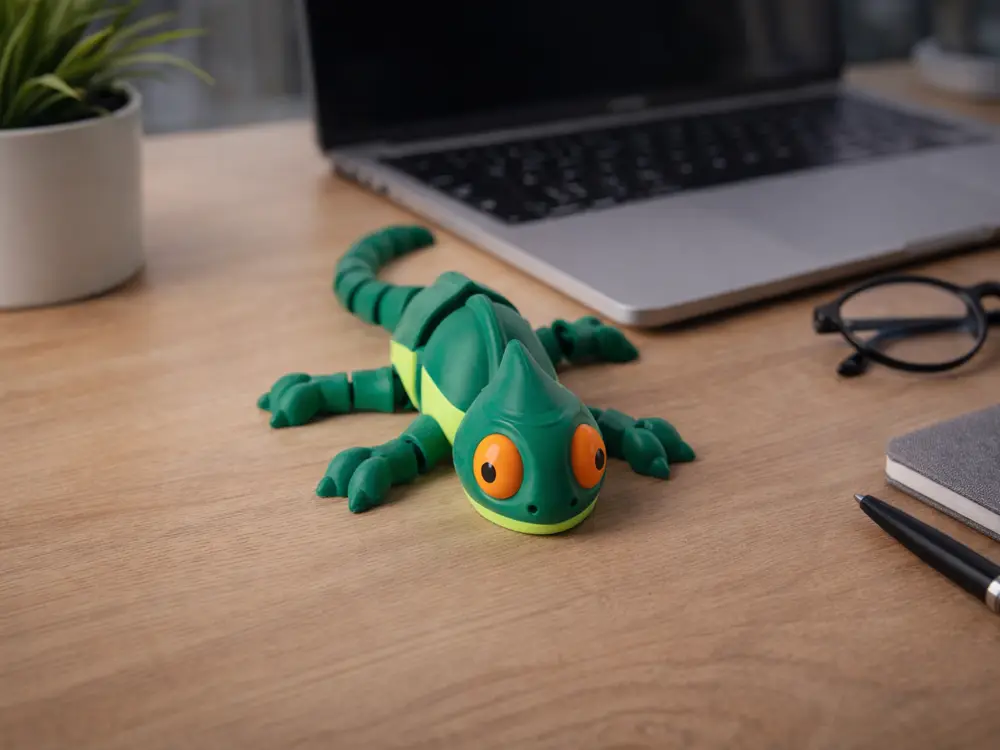 Flexi Chameleon Toy