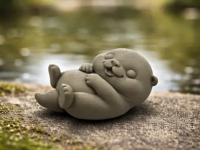 Cute Otter