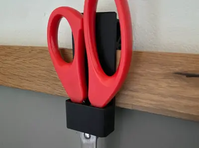 Soporte de tijeras para sistema de listón francés