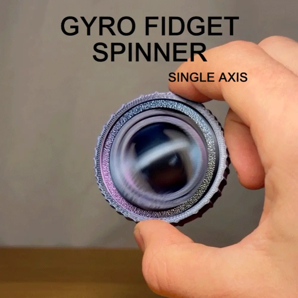 Gyro Fidget Spinner – Single Axis
