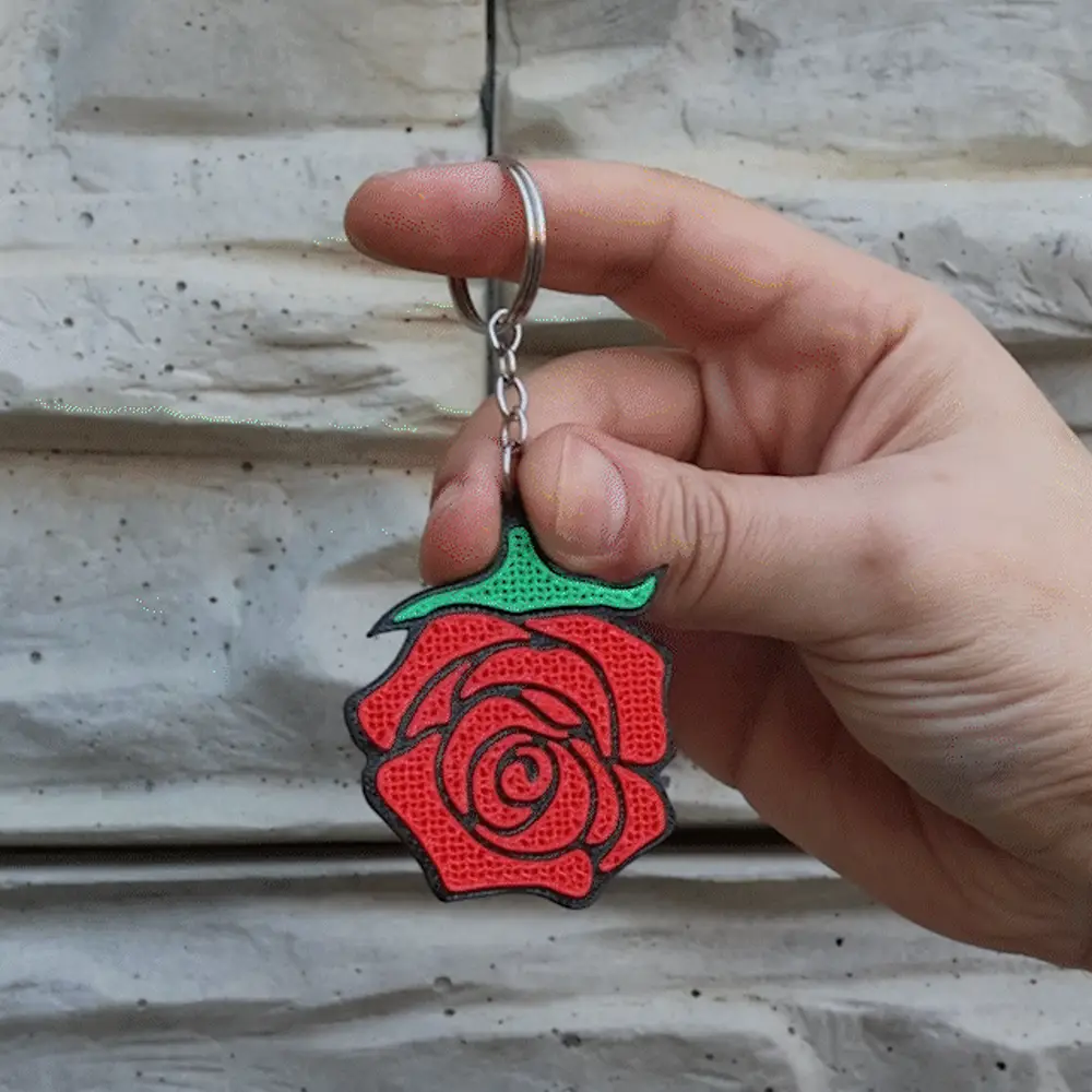 Rose Keychain - Multicolor