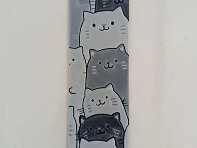 Cat bookmark Hueforge