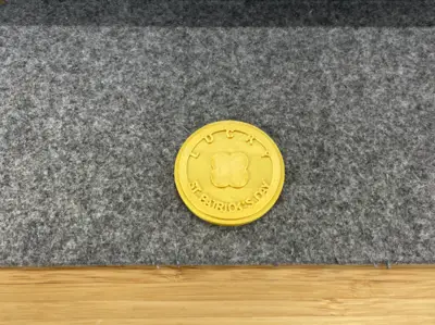 Moneda de Oro de la Suerte del Día de San Patricio