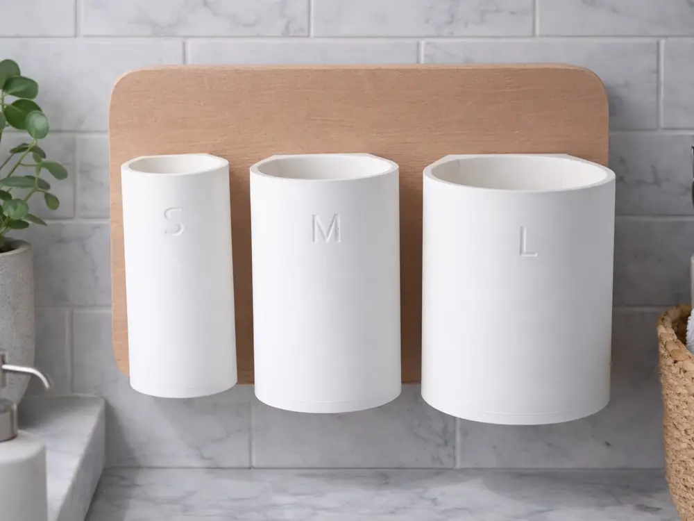 Trash Bag Roll Holder Set