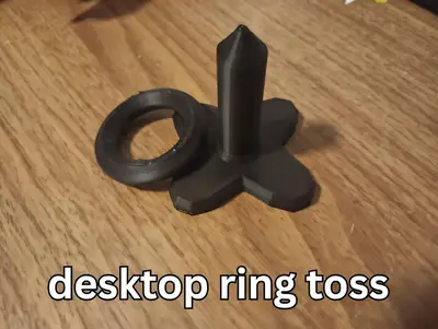 desktop ring toss