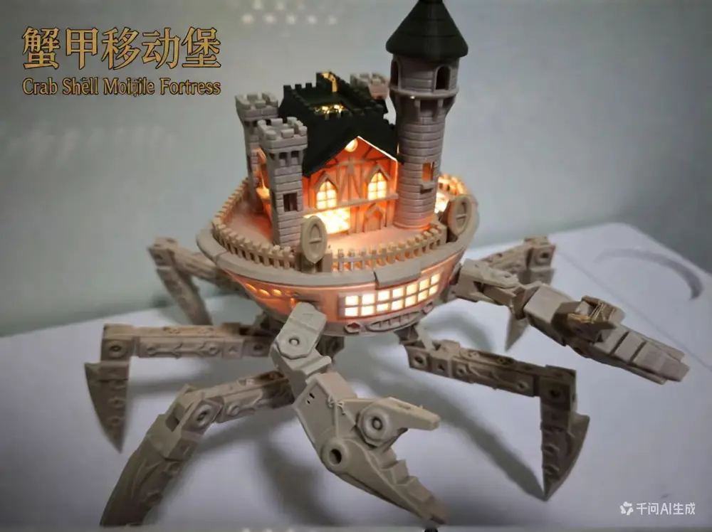 Crab Shell Mobitile Castle 蟹甲移动堡