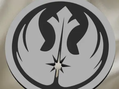 STARWARS LOGO KEYCHAIN