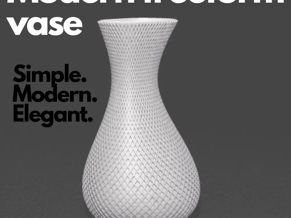 Modern Vase - freeform