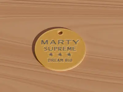 MARTY SUPREME Ping Pong - Keychain