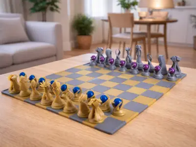 Customizable Chess Board only