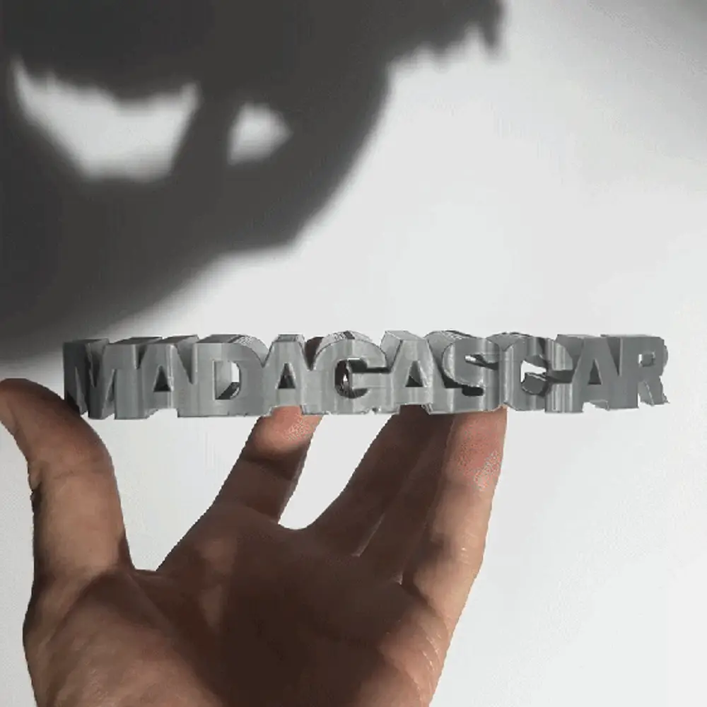 Madagascar map text-flip