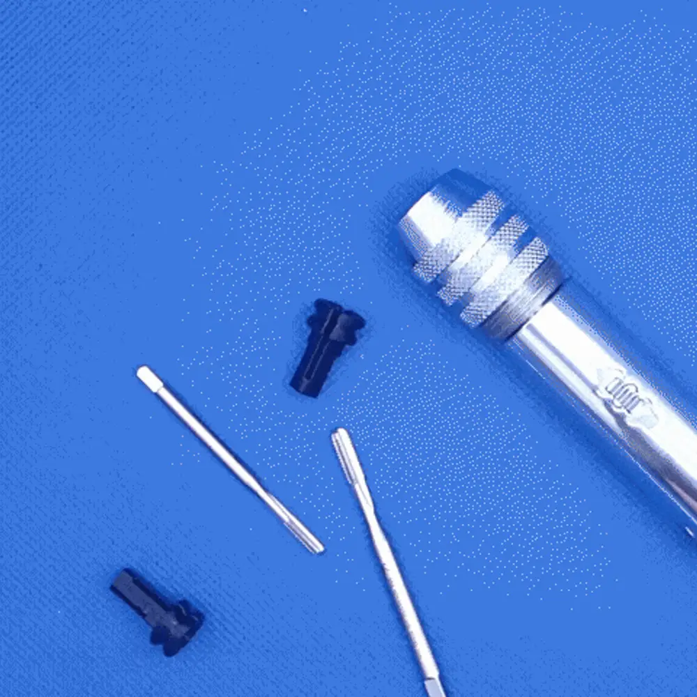 Emergency Tap Adapter Set – M3 & M4 for 6mm Square Drive