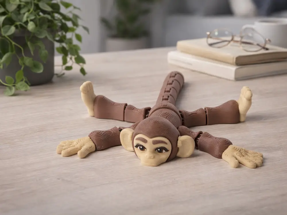 Flexi Monkey Toy