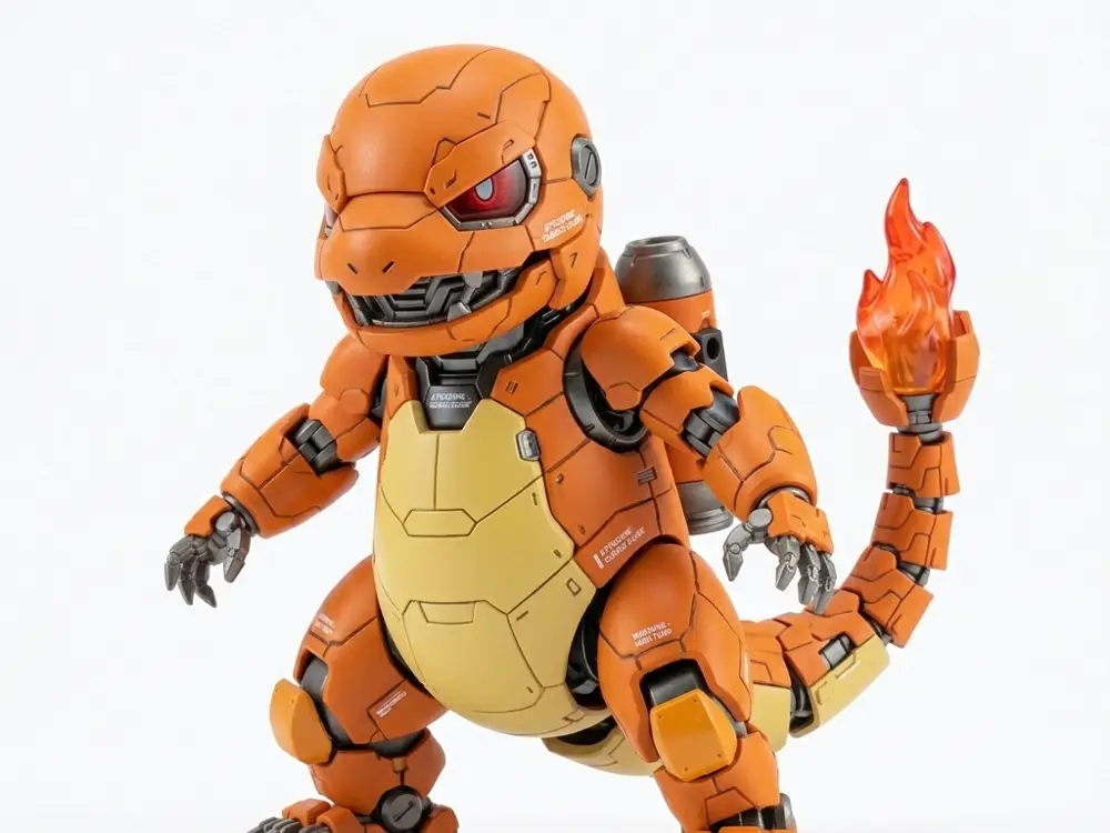 Mecha Charmander – Ultimate Mechanical Dragon