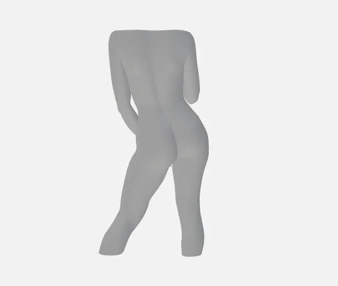 Sexy naked pose