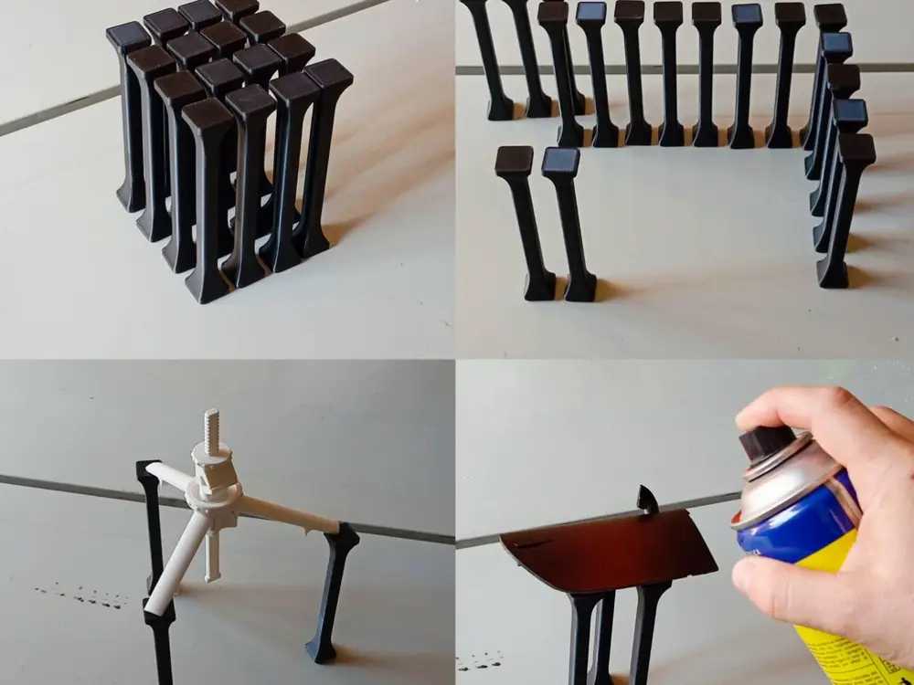 Supporto di pittura configurabile