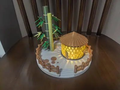 amboo Cottage Lantern
