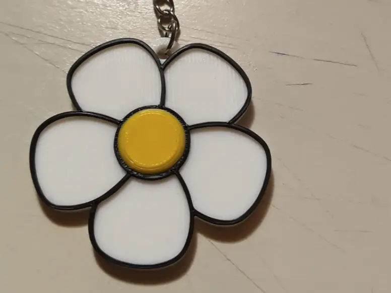 Llavero flor