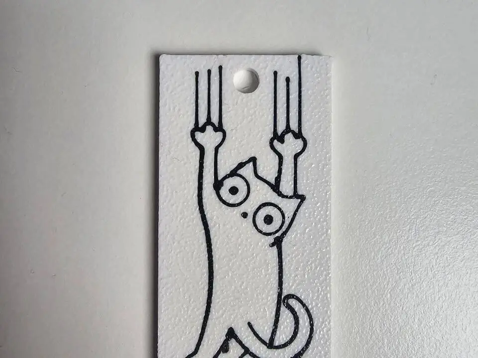 Cat keychain