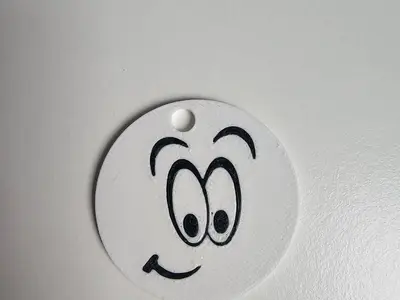 smile keychain 1