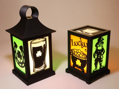 The Modular Lantern - St Patricks Day