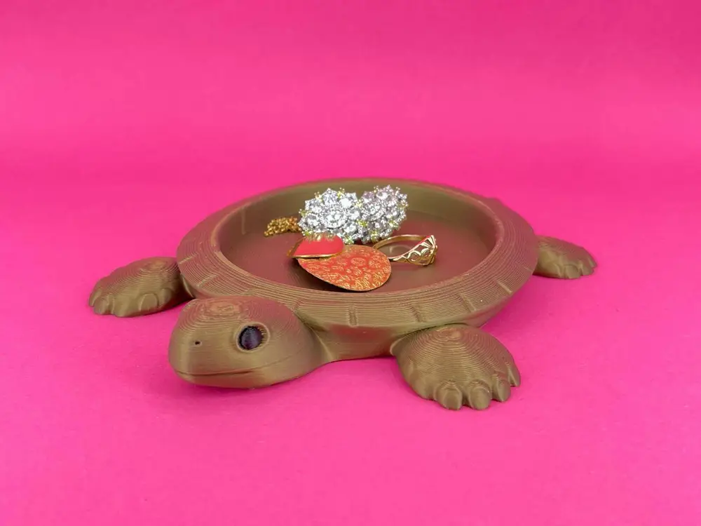 Turtle-turtle jewelry tray