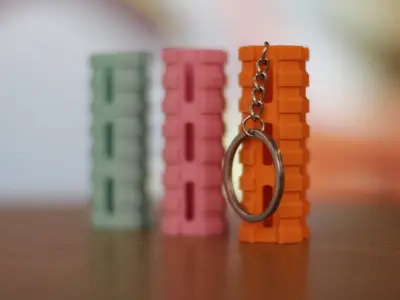 AR-15 Handguard Keychain