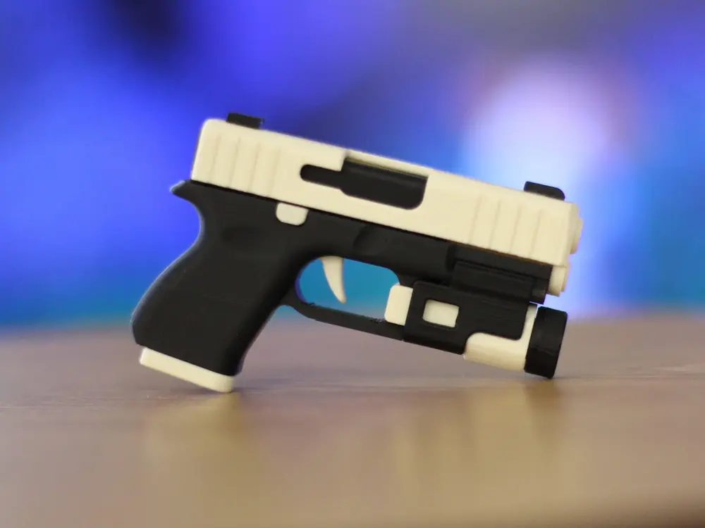 Glock Fidget Keychain – Underbarrel Flashlight Mod