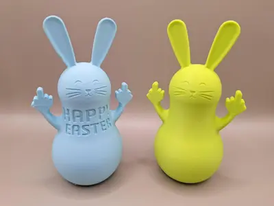 Easter rabbit. Happy Easter