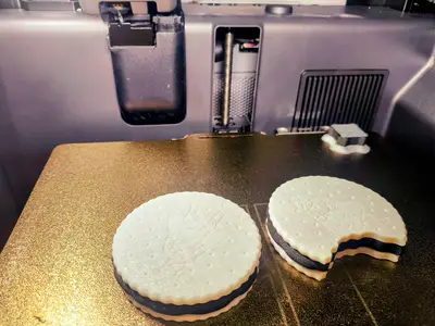 Principe printed cookie