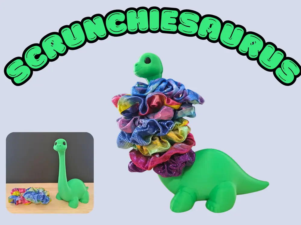 Scrunchiesaurus - Hair tie holder