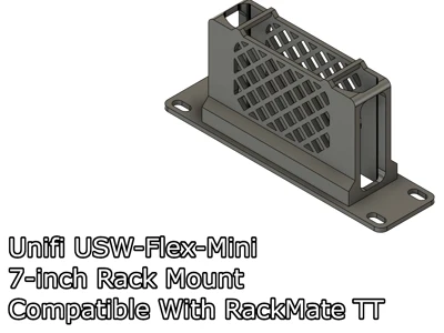 Unifi USW-Flex-Mini 7-inch Rack Mount