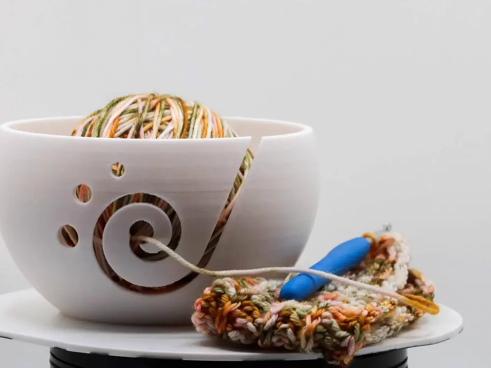 Spiral Yarn Bowl