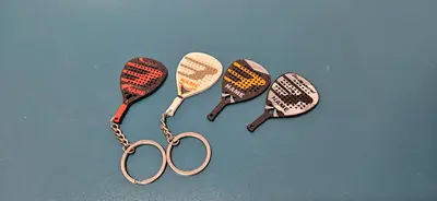 Bullpadel Keychain (Custom Name)