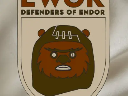 Ewok Keychain