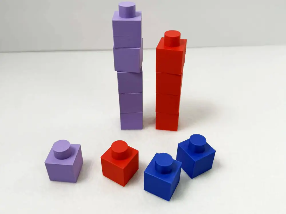 Stackable Math Manipulatives