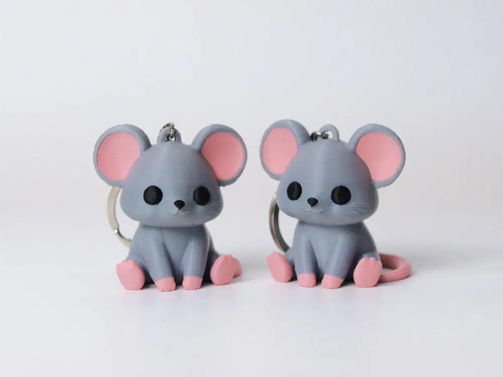 Cute Little Mouse Keychain