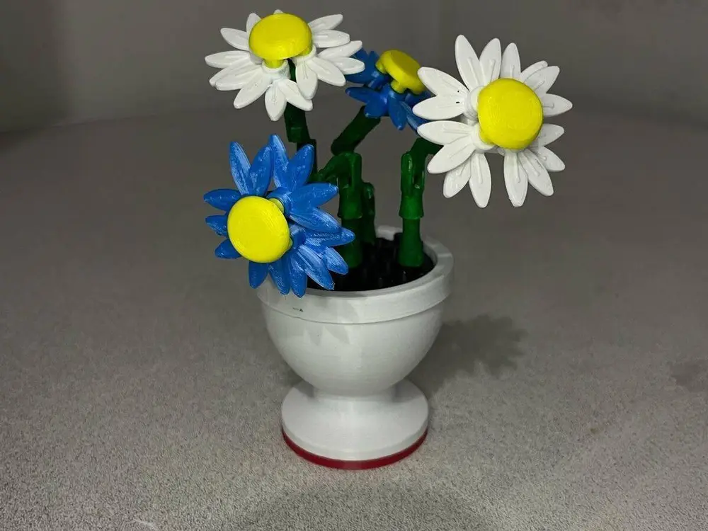 Desktop Lego Daisy flower