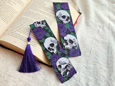 Skulls N' Roses [2] - Bookmarks Set