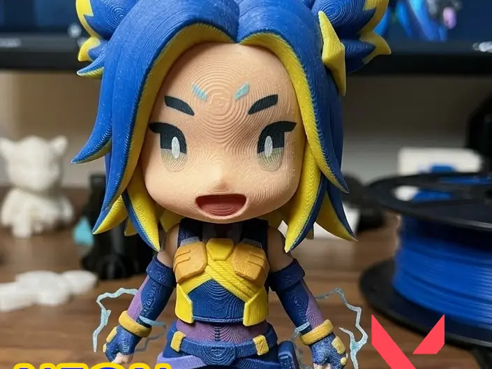 Neon valorant  -Chibi FIGURE-