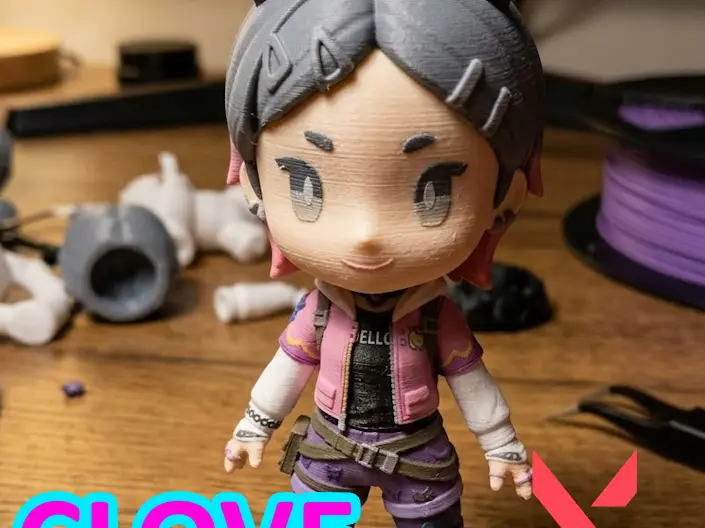 Clove valorant -Chibi FIGURE-