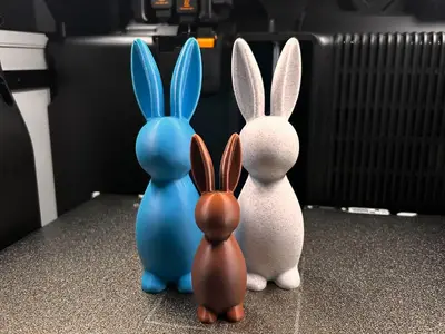 Minimal Bunny Figurine